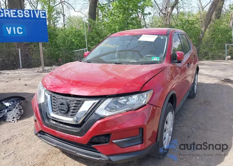 2017 Nissan Rogue S из США, поврежденный, VIN 5N1AT2MV6HC863307